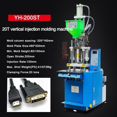 YH-150ST Macchina di stampaggio a iniezione verticale automatica per micro USB e USB di tipo C