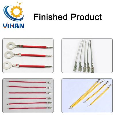 1-8 mm Lunghezza di immersione Striping Twisting Tinning Dipping Tin Auto Terminal Crimping Machine
