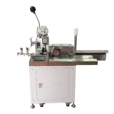 Taglio automatico di fili di cavi Stripping Twisting Tinning Terminal Crimping Machine YH-10 NT