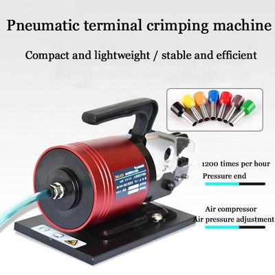 Precisione Pneumatica Single-Grain Bulk Cold-Pressed Terminal Crimping Clippers con AC220V 50HZ
