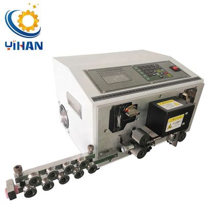 16 linea di spessore quadrato cavo filo automatico di taglio e peeling macchina con stripping