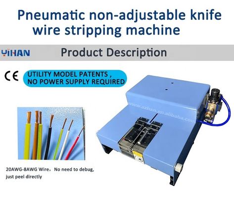 400*370*200mm Stripper per Multi-Core Wire Pneumatic Peeling Machine SEO Friendly