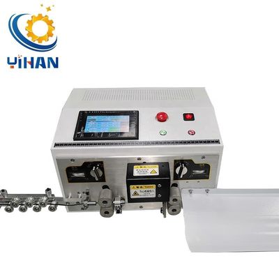 YH-900-08 Macchina automatica per il taglio e la rimozione del filo a schermo tattile per il supporto on-line
