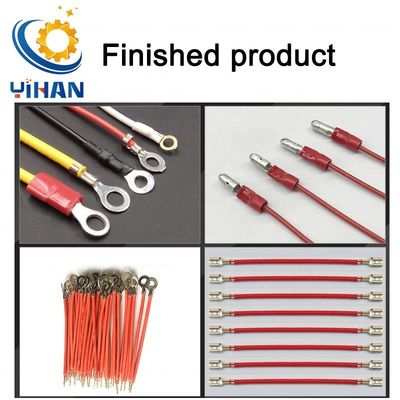 2T Automatic Vibrate Plate Feeding Single Grain Pre-Isolated Terminal Ferrule Crimping Machine