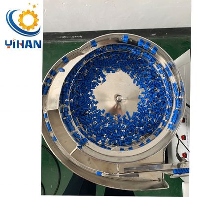 2T Automatic Vibrate Plate Feeding Single Grain Pre-Isolated Terminal Ferrule Crimping Machine
