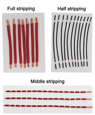 Macchina per il taglio di cavi a doppio filo per lo sgusciamento e lo stripping con elevata capacità e automazione