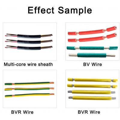 Macchina per tagliare e strappare i fili di cavi USB per fili BVR da 0,1-2,5 mm2