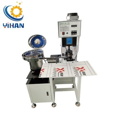 Precisione singolo terminale Crimping Machine con alimentazione automatica e potenza del motore 0,75KW / H