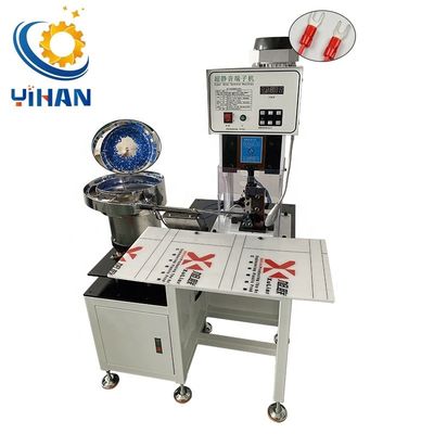 Precisione singolo terminale Crimping Machine con alimentazione automatica e potenza del motore 0,75KW / H