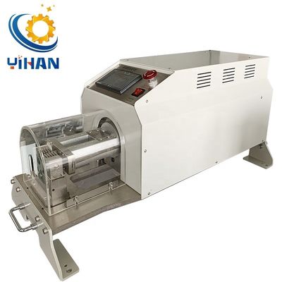 Semi-automatica rotativa cavo coassiale macchina di stripping filo peeling metodo rotativo peeling