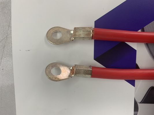 25mm Quadrato Isolato Crimp Spade Connettori terminali Wire Crimping Machine 4 tonnellate velocità mono grano muffa