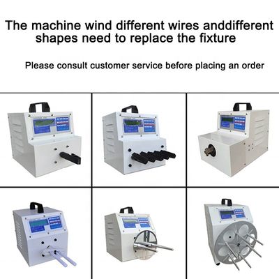 AC220V 50HZ/60HZ macchina di avvolgimento per cavi e bobine di dati USB semiautomatici