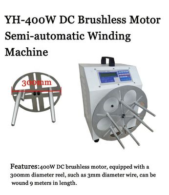 Macchina di avvolgimento semiautomatica del cavo di dati piatto USB YH-200W per cavo a nastro piatto
