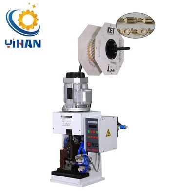 Lampi di crimping a alimentazione diretta YH-3000Z Sheath Wire Stripping Otp Terminal Crimping Machine