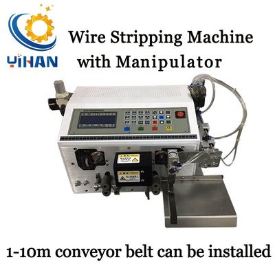 Supporto online 160 mm larghezza automatica taglio del filo Stripping terminale Crimping Machine
