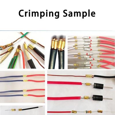 2/4/6/8mm Mute Copper Belt Crimping Splicing Machine con e 1.8T Pressing Capacità
