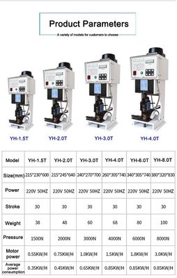 44KG Electric Super Mute Wire Terminal Applicator Terminal Crimping Machine per terminali e fili