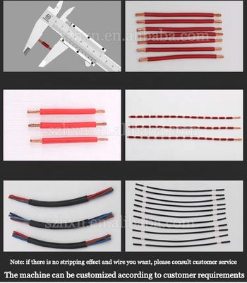35 Sqr Macchina per il taglio e lo sbucciamento di fili computerizzati con 3 lunghezze di taglio da 1 mm a 99999,99 mm