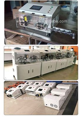Attrezzatura per cavi Tagliatore di fili automatico Stripper per 30 kg di filo di rame di diametro 1,5-5 mm