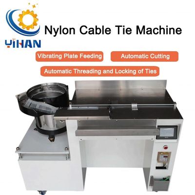 Supporto online Auto regolabile Zip Tie durevole auto-bloccante Nylon Zip Cable Tie Machine
