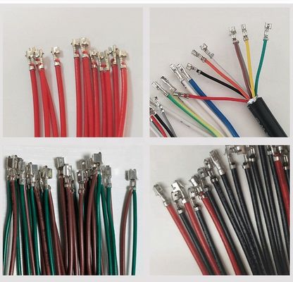 0.3-0.4mpa Air Source Wire Cutting Stripping And Crimping Machine per il crimping preciso