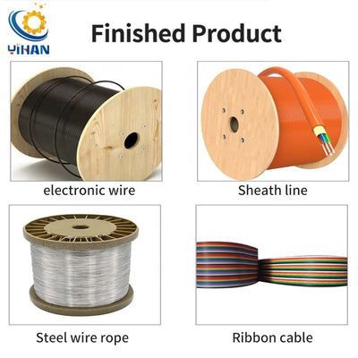 300 kg Max Loading Cable Wire Pay-off Machine con alimentatore per fili e 700 mm di percorrenza ferroviaria