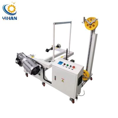 300 kg Max Loading Cable Wire Pay-off Machine con alimentatore per fili e 700 mm di percorrenza ferroviaria