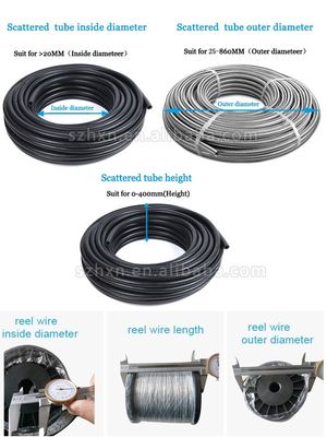 Cable Regolabile di velocità Pay Off bobina Quattro assi alimentatore di fili automatici per macchine automatiche